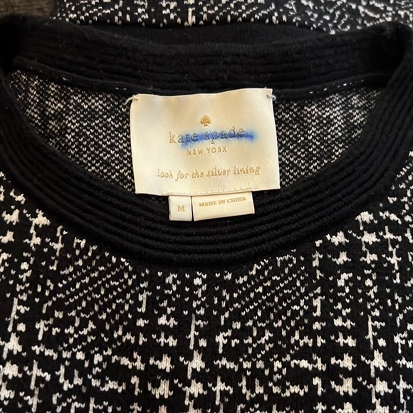 Kate Spade mod plaid Sleeveless sweater dress Knee Length Size M - Picture 11 of 14